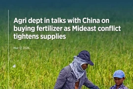 The Philippines considers fertiliser imports from China as the Middle East conflict disrupts supply. (Photo: abs-cbn.com)