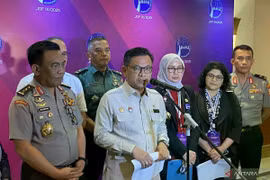 Governor of National Resilience Institute (Lemhannas) Ace Hasan Syadzily during a press conference on the 2025 Jakarta Geopolitical Forum in Jakarta, June 23, 2025. (Photo: ANTARA) 