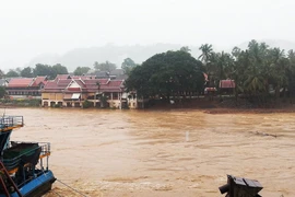Flood in Luang Prabang of Laos (Photo: laotiantimes.com) 