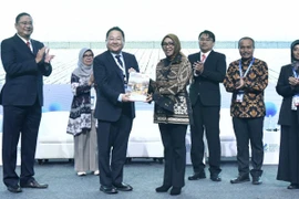 Hyundai Motor presents action plans for waste-to- hydrogen ecosystem in Indonesia at the Global Hydrogen Ecosystem Summit held in Jakarta on April 15. (Photo: hyundai.com)