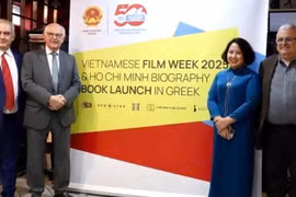 Delegates at the opening ceremony of the Vietnamese Film Week 2025 Greece on May 12 (Photo: Vietnamese Embassy in Greece)