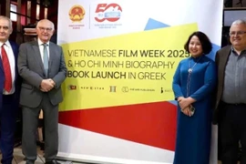Delegates at the opening ceremony of the Vietnamese Film Week 2025 Greece on May 12 (Photo: Vietnamese Embassy in Greece)