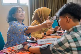 Illustration of a health check. (Photo: ANTARA) 