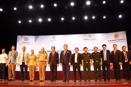 Delegates at the launch of the Pacific Friendship programme 2025 in Quang Tri province on September 9 (Photo: VNA)