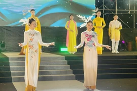 The Hanoi Tourism Ao Dai Festival 2025 concludes on November 9 (Photo: VNA) 