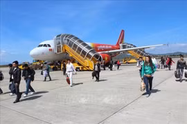 At the Lien Khuong International Airport (Photo: VNA)
