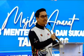 Malaysian Youth and Sports Minister (KBS) Dr Taufiq Johari is targeting Malaysia to be overall champions at the 2027 Kuala Lumpur SEA Games. (Photo: BERNAMA)