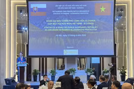 The meeting takes place in Hanoi on April 12. (Photo: VNA)