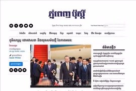An article titled *“Geography, destiny and a new era of enduring friendship”* by Associate Professor Dr. Neak Chandarith, Director of the Institute for International Studies and Public Policy at the Royal University of Phnom Penh (RUPP). (Photo: VNA) 