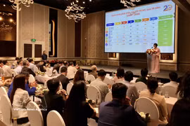 Officials announce the 20th International Travel Expo Ho Chi Minh City (ITE HCMC 2026) under the theme "Vibrant Connections – Global Destinations" at a press event hosted by the Ho Chi Minh City Department of Tourism on August 7, 2026. (Photo: VNA) 