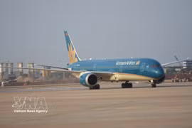 Vietnam Airlines Group plans to operate more than 3,600 flights for the National Day holiday.(Photo: VNA) 