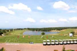 The golf course at NovaWorld Phan Thiet will host international tournaments during Sports Festival 2026. (Photo: VNA) 