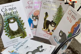 The Vietnamese publications of the Mog the Cat series by author Judith Kerr are introduced at the UK Children's Picture Book Week. (Photo: phunuvietnam.vn) 