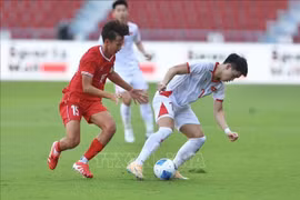 U22 Vietnam open their SEA Games 33 journey with a 2-1 victory over Laos on December 3 (Photo: VNA)