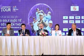 The organising board of the Vietnam Legends Championship 2025. The event is set to take place in HCM City from November 25 to 30. ( Photo courtesy of Legends Tour) 