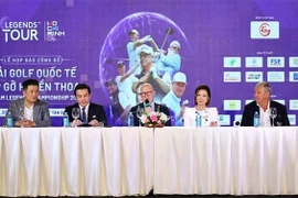 The organising board of the Vietnam Legends Championship 2025. The event is set to take place in HCM City from November 25 to 30. ( Photo courtesy of Legends Tour) 