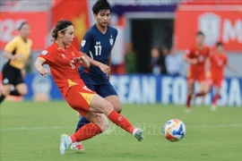 Vietnam defeat Thailand 3-1 to secure the bronze at the 2025 ASEAN Women’s Championship. (Photo: VNA)