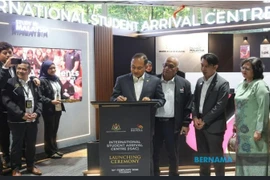 Malaysia launches international student arrival centre at KLIA (Photo: Bernama)