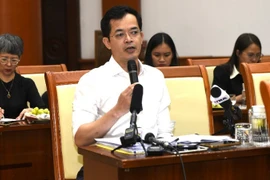 Truong Ba Tuan, deputy head of the Finance Ministry's Department of Management and Supervision of Tax, Fees and Charges Policies (Photo: VNA)