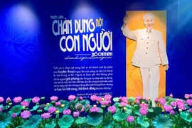 The special display honours President Ho Chi Minh’s life and career. (Photo: VNA)