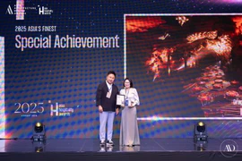 Hang Ngoc Rong secures Emerging Cultural Destination Award. (Photo: hanoimoi.vn)