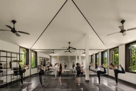 Yoga at TIA Wellness Resort Da Nang. (Photo: TIA Wellness Resort)