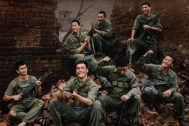 The feature film “Red Rain”* directed by Meritorious Artist Dang Thai Huyen and produced by the People’s Army Cinema (Vietnam Cinema Association). (Photo: VNA) 