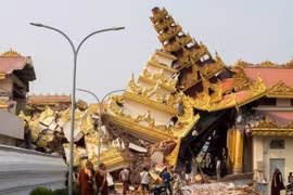 The earthquake hit Mandalay, Myanmar’s second-largest city and historic capital, where it destroyed temples and damaged the royal palace (Photo: EPA-EFE)
