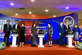 Delegates at the opening ceremony of the Top Thai Brands 2025 on May 14 in HCM City. (Photo: VNA)