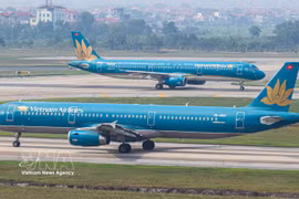 Vietnam Airlines airplanes (Photo: VNA)