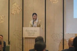 Deputy Minister of Trade of the Republic of Indonesia, Dyah Roro Esti Widya Putri, accompanied by Director General of National Export Development, Fajarini Puntodewi, witnessed the signing of 13 memorandums of understanding (MoUs) between Indonesian and Japanese businesses at the Indonesia-Japan Business Forum held in Osaka, Japan, June 11.(Photo: The Ministry of Trade of Indonesia) 