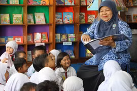Reading culture fuels Indonesia’s post-disaster recovery (Photo: thejakartapost.com)