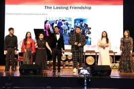 Artists at the event (Photo: VNA)
