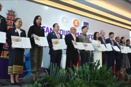 Tourism ministers of the Association of Southeast Asian Nations (ASEAN) member states launch the Declaration on the Implementation of the ASEAN Sectoral Plan 2026-2030 during the ASEAN Tourism Forum (ATF) in Cebu City on January 29. (Photo courtesy of ASEAN)
