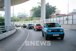 VinFast posts robust growth in both vehicle deliveries and revenue. (Photo: VNA)