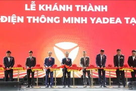 Delegates at the inauguration ceremony (Photo: VNA)