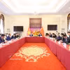 An overview of the Vietnam-China Green Industry Cooperation and Exchange Programme held in Beijing.(Photo: VNA)