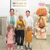 The paediatric patients on the day of their discharge. (Photo published by VNA)