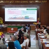 Tram Chim National Park and the Mekong Conservancy Foundation (MCF) organise the workshop on sustainable restoration of wetland ecosystems in the Mekong Delta on March 24. (Photo: VNA)