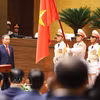 State President To Lam takes the oath of office (Photo: VNA)