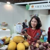 Introducing Vietnamese farm produce at the 41st Macfrut Fair in Rimini City, Emilia-Romagna region, Italy. (Photo: VNA)