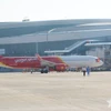 Vietjet's inaugural flight to Long Thanh International Airport (Source: qdnd.vn)