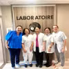 Key members of the OPKAPAMIV research project at Saint Joseph Hospital, France (Photo: tuoitre.vn)
