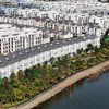 Newly developed townhouses in HCM City’s Long Binh ward. (Photo: VNA)