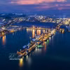 Hoa Phat Wharf inside the Dung Quat Economic Zone (Photo: VNA)