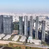 A view of the Grand Marina Saigon ultra-luxury apartment project in Ho Chi Minh City. (Photo: VNA)