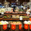 Vietnamese products are on sale at AEON supermarket in Malaysia. (Photo: VNA)