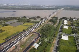 Nhon Trach bridge connecting Ho Chi Minh City and Dong Nai province (Photo: Vietjetair)
