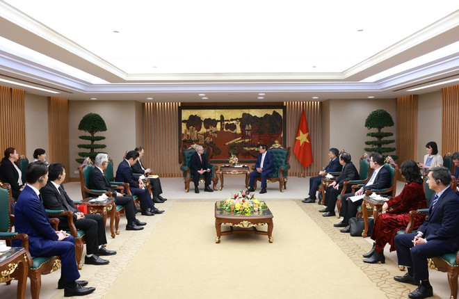 At the reception (Photo: VNA) cc.jpg