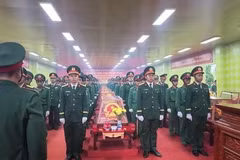 Fallen soldiers return to their comrades